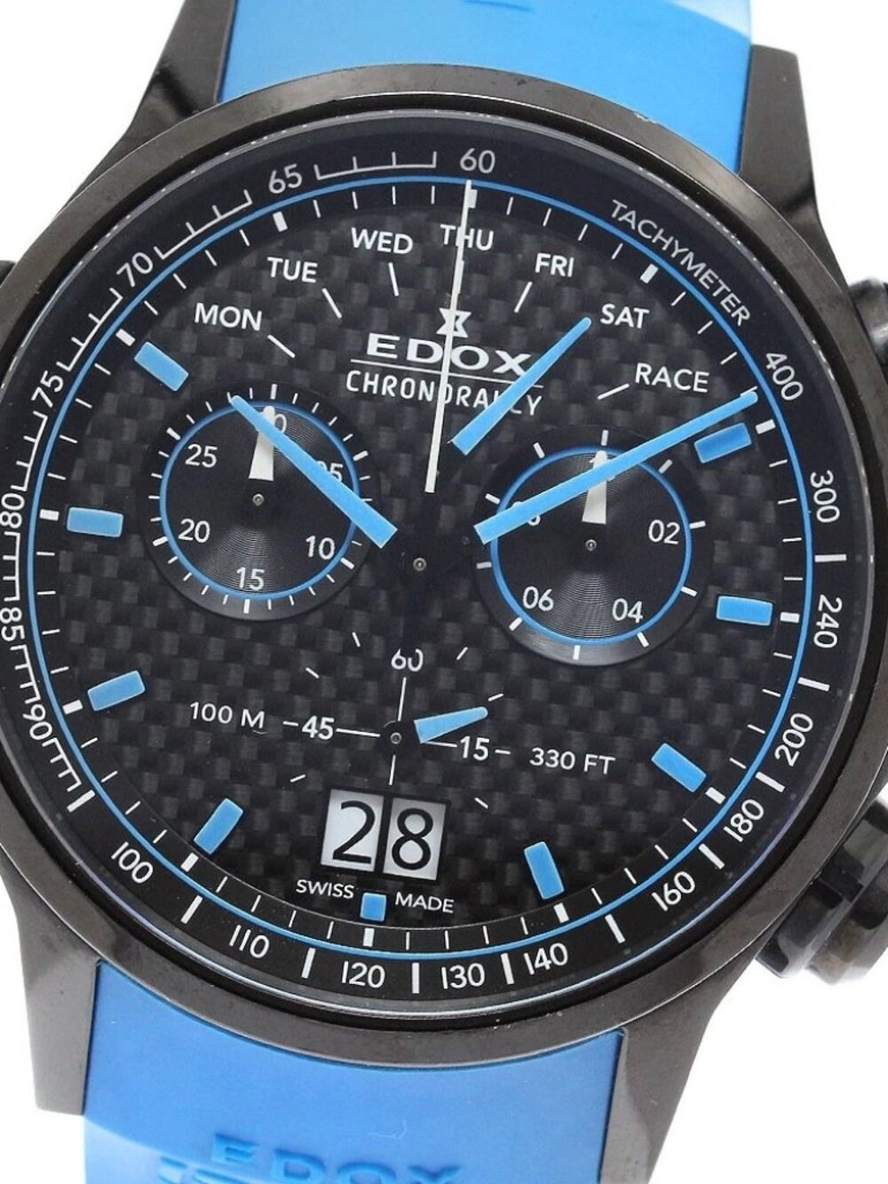 EDOX Chrono Rally 38001-TINN1-NIBU1 Limited Edition Sauber F1 Men's_961276